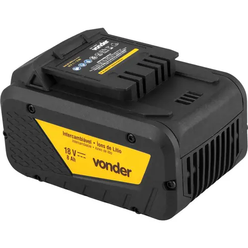 Bateria 18 V íons de lítio linha intercambiável 8 Ah IBV 1880 VONDER