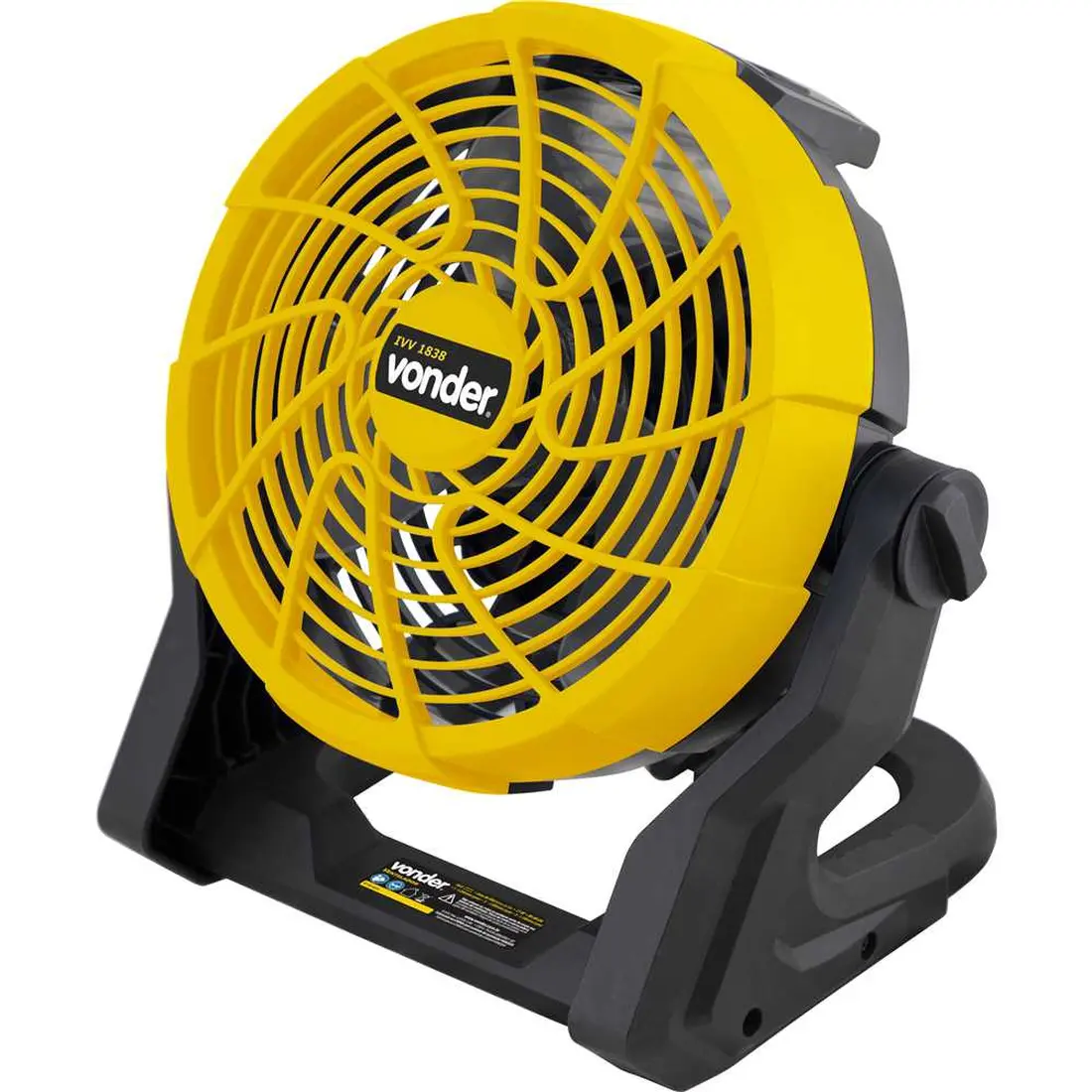 Ventilador bateria intercambiável de 18 V sem bateria e carregador IVV 1838 VONDER - imagem 1