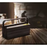 Caixa metálica sanfonada para ferramentas 5 gavetas 50 cm x 19 cm x 20 cm VONDER - imagem 4