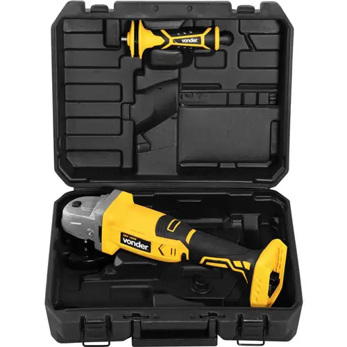 Esmerilhadeira 4.1/2" bateria intercambiável 18 V sem bateria e carregador IEV 1808 VONDER