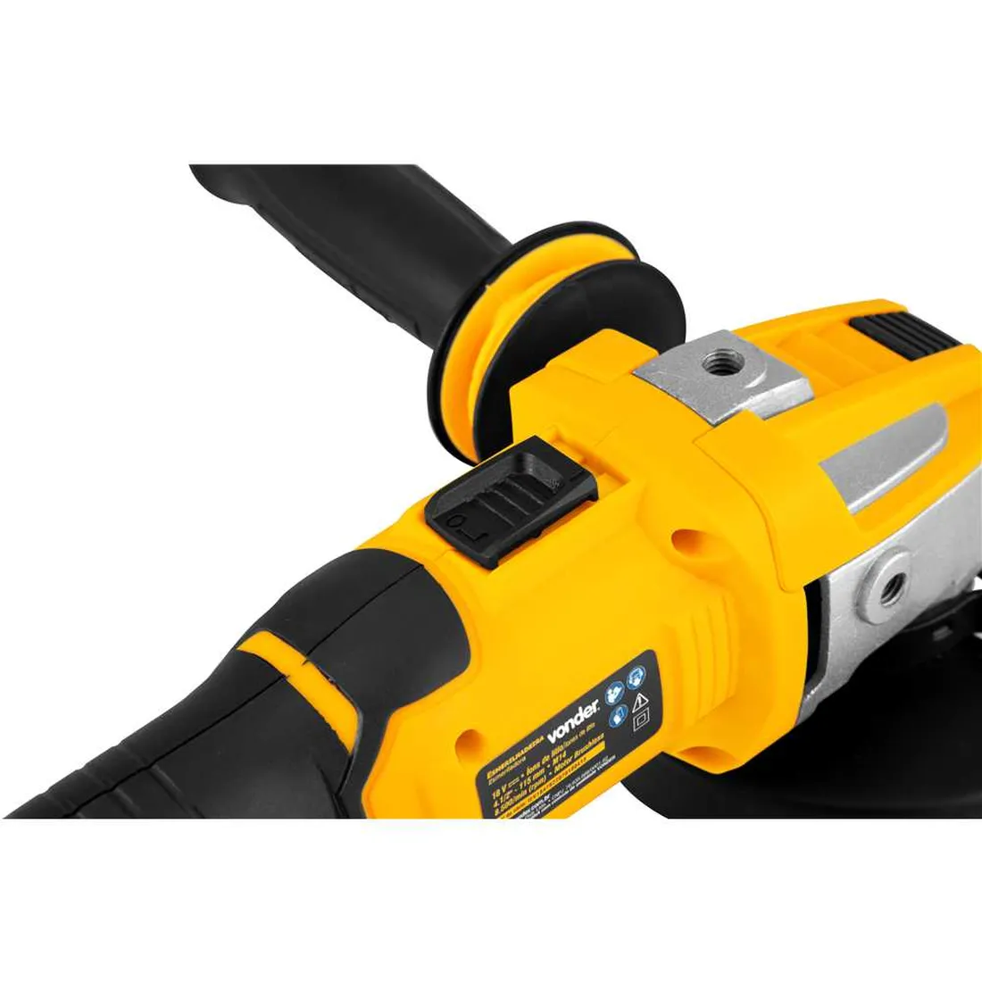 Esmerilhadeira 4.1/2" bateria intercambiável 18 V sem bateria e carregador IEV 1847B VONDER