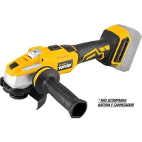 Esmerilhadeira 4.1/2" bateria intercambiável 18 V sem bateria e carregador IEV 1847B VONDER - imagem 1