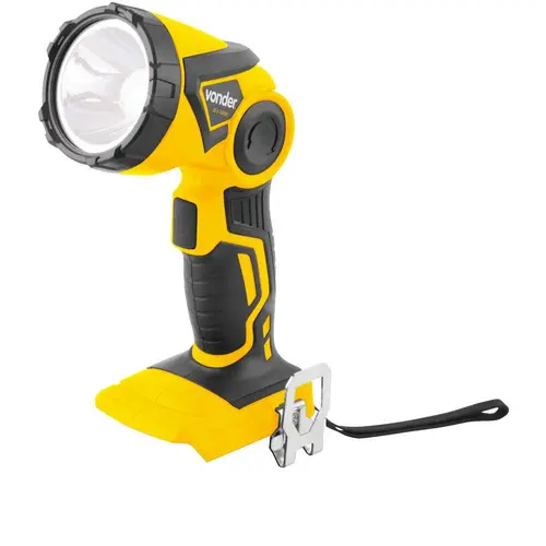 Lanterna de LED bateria intercambiável de 18 V sem bateria e carregador ILV 1809 VONDER