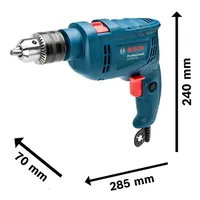 Furadeira de impacto GSB 550 RE 550W + 14 acessórios BOSCH - imagem 5