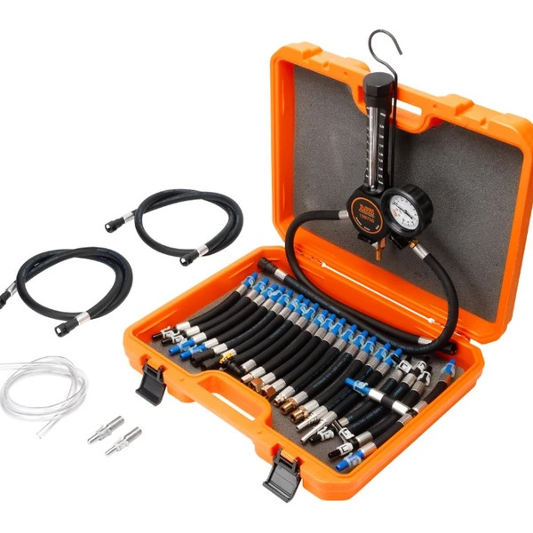 Equipamento de medir pressão e vazão na linha de combustível Otto