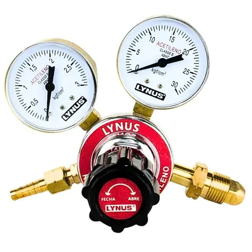 REGULADOR DE PRESSÃO ACETILENO LYNUS