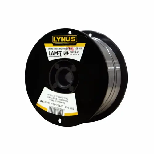 ARAME DE SOLDA MIG S/ GÁS 1MM 1KG LAM 1.1 AWS E71T-GS LYNUS