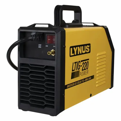 INVERSOR DE SOLDA TIG/MMA 200A C/ TOCHA 220V LTIG-220 LYNUS