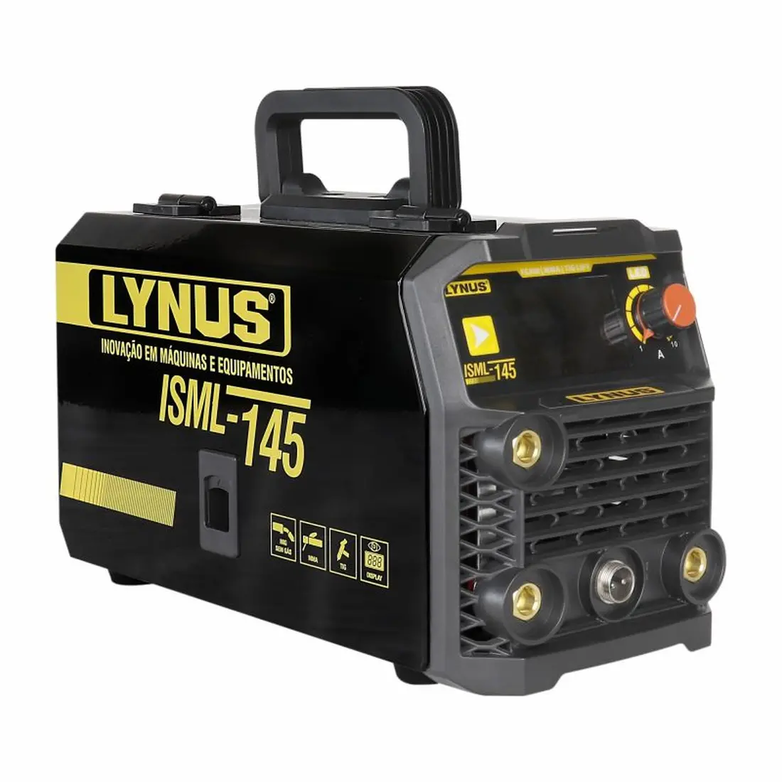 INVERSORA DE SOLDA MULTIPROCESSOS MIG-MMA-TIG 120A BIIVOLT ISML-145 LYNUS