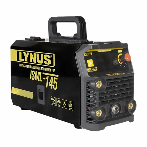 INVERSORA DE SOLDA MULTIPROCESSOS MIG-MMA-TIG 120A BIIVOLT ISML-145 LYNUS