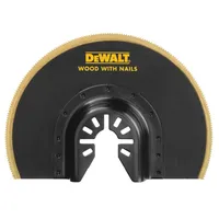 Lâmina para oscilante semi-circular corte rente madeira/prego revestido DWA4213 Dewalt - imagem 2