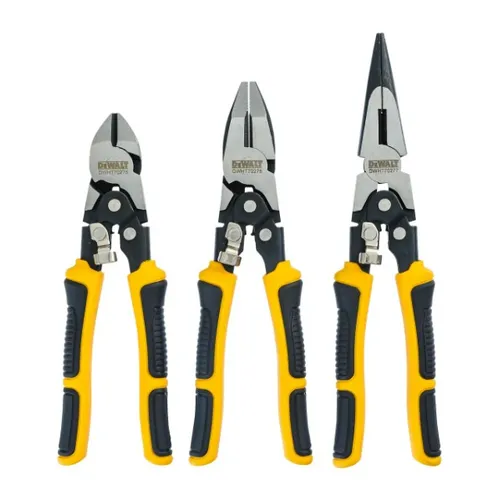 Jogo de alicates ação composta 3 peças DWHT70485 Dewalt