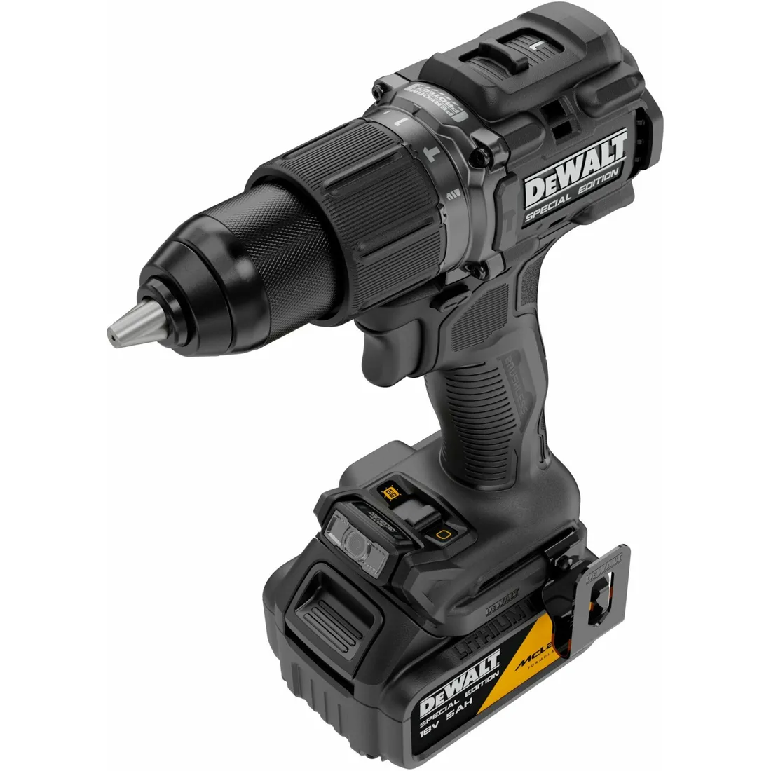 Parafusadeira/Furadeira impacto 20V kit edição especial F1 Mclaren DCD86MP2T-BR Dewalt