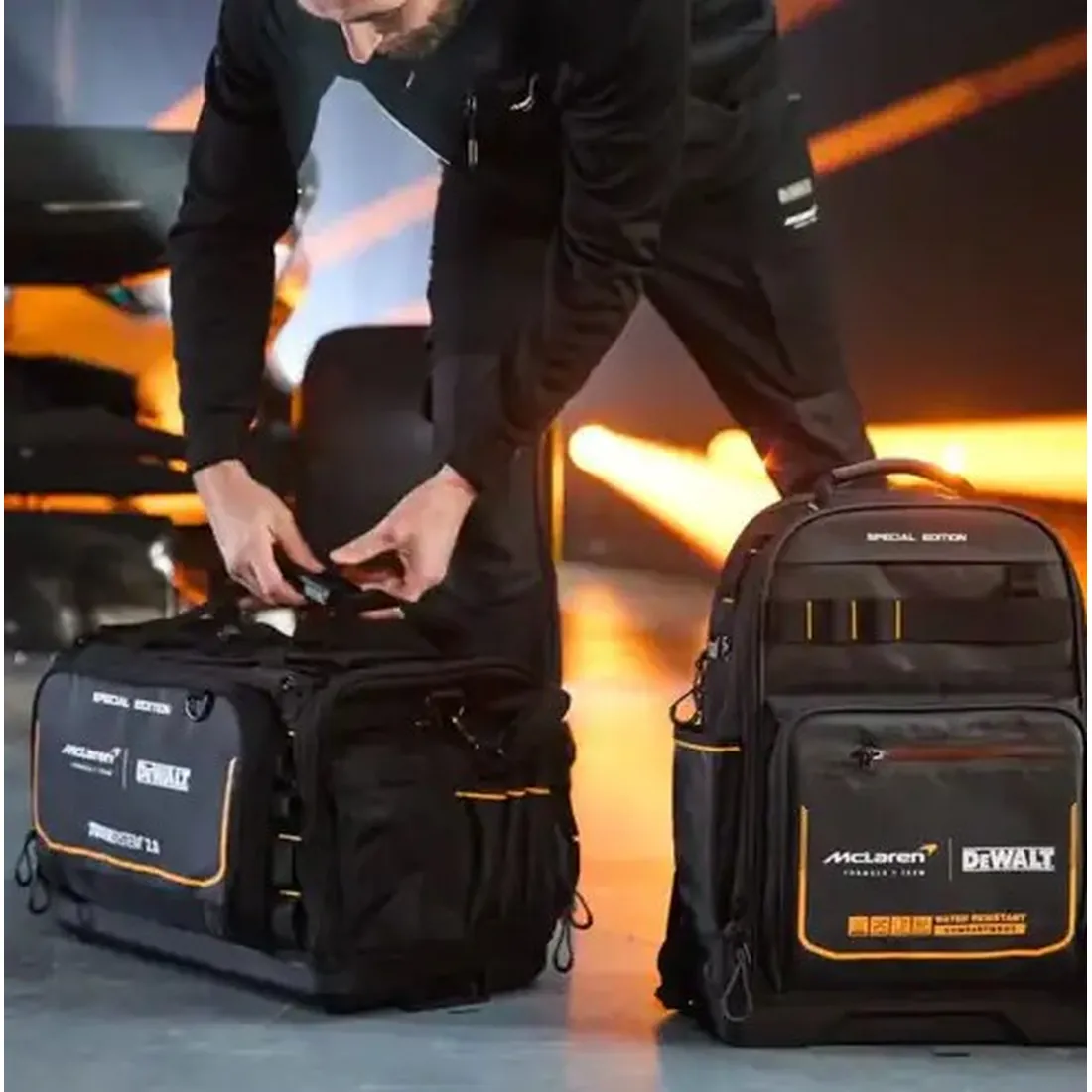Bolsa de ferramentas Toughsystem 22" Edição Mclaren DWST83542-1 Dewalt