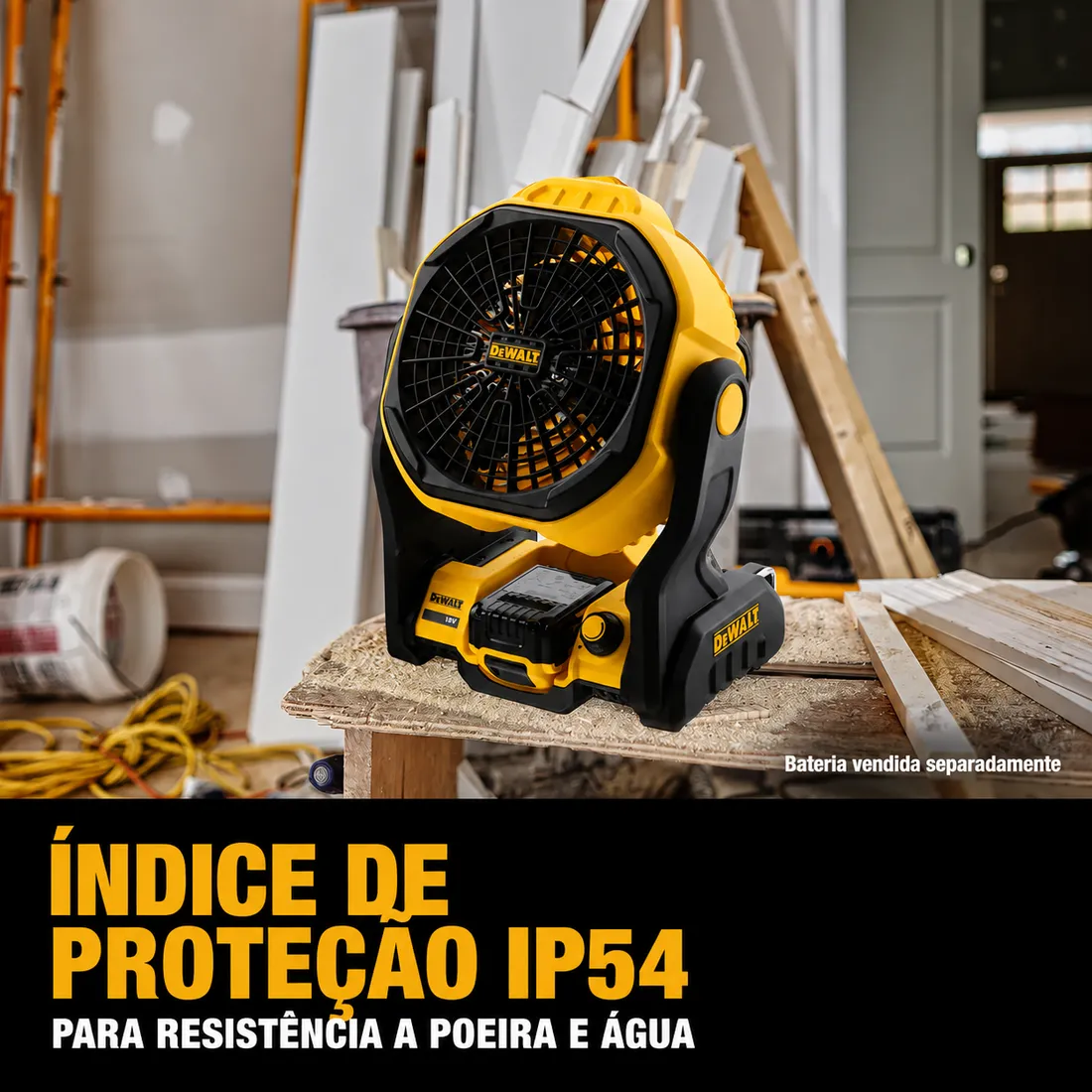 Ventilador para obra 20V MAX* DCE512B Dewalt