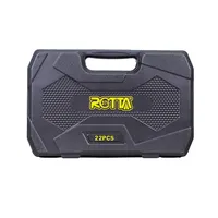 Jogo de soquetes estriado 1/2" 22 pçs 700730 Rotta - imagem 4