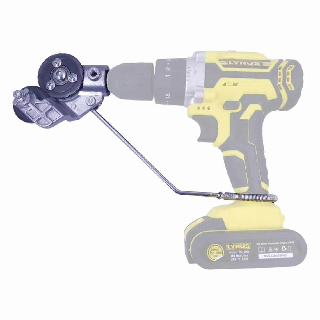 Suporte Corte de Chapas para Parafusadeira SCCL-2 Lynus