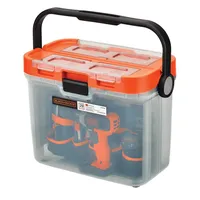 Kit Projeto para casa Parafusadeira/ Furadeira de Impacto 20V 3/8" com 29 acessórios e caixa organizadora BCKSB29C04-BR BLACK DECKER - imagem 2