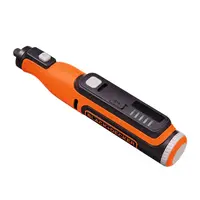 Kit Micro Retífica a bateria 8V com 35 Acessórios BCRT8K35 BLACK DECKER - imagem 8