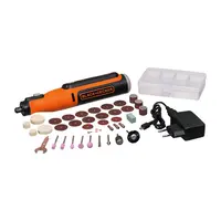 Kit Micro Retífica a bateria 8V com 35 Acessórios BCRT8K35 BLACK DECKER - imagem 4
