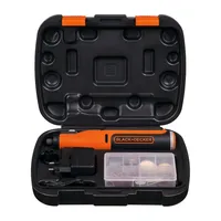 Kit Micro Retífica a bateria 8V com 35 Acessórios BCRT8K35 BLACK DECKER - imagem 3