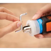 Parafusadeira Monta Móveis Hexdriver 4V Íon de Lítio Bivolt BCRTA601-BR BLACK DECKER - imagem 7