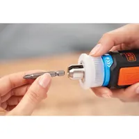 Parafusadeira Monta Móveis Hexdriver 4V Íon de Lítio Bivolt BCRTA601-BR BLACK DECKER - imagem 8
