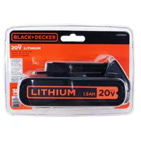 Bateria Íon Lítio 1.5Ah 20V - BLACK+DECKER-LD120BAT - imagem 1