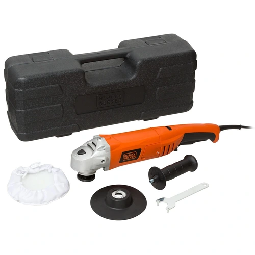 Politriz Profissional 5 Pol. 600W 220V com Maleta Plástica - BLACK DECKER WP600K-B2