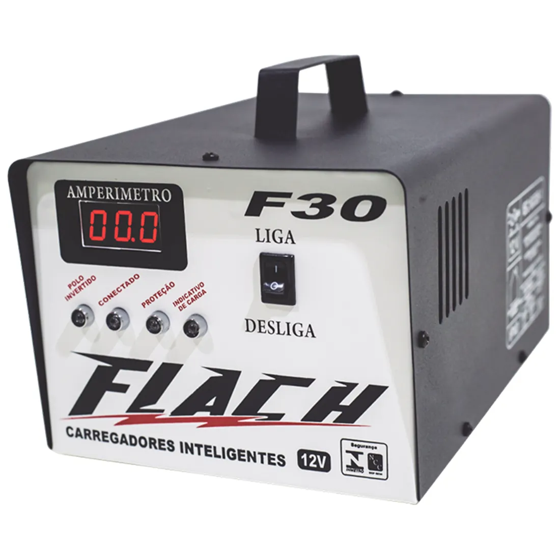 Carregador Inteligente de Bateria - FLACH F30 