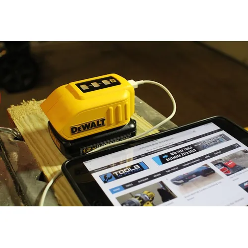 Adaptador para USB para Bateria DCB090 Dewalt