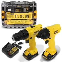 Combo Parafusadeira/Furadeira e Parafusadeira De Impacto 12V - DEWALT-DCK201C2-BR - imagem 1