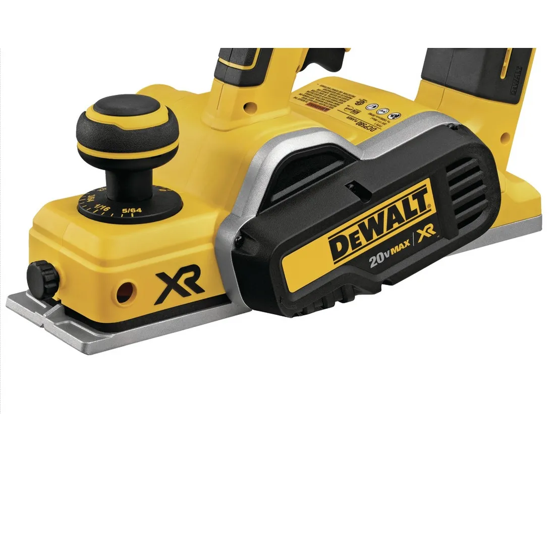 PLAINA 20V MAX* XR LI-ION, BRUSHLESS, SEM BATERIA E SEM CARREGADOR - DEWALT DCP580B
