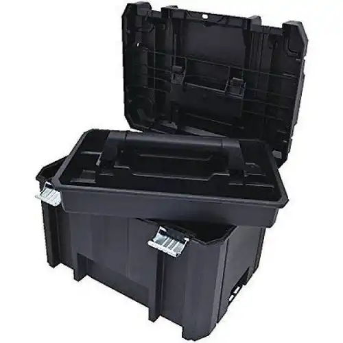ORGANIZADOR TSTAK COM FECHO METÁLICO N° 6 PROFUNDO - DEWALT DWST17806