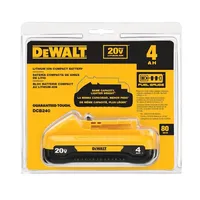 Bateria LI-ION Compacta XR 4Ah 20V MAX* - DCB240-B3 DEWALT	 - imagem 3