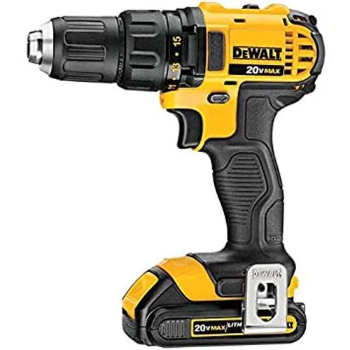 Parafusadeira/Furadeira a Bateria 20V MAX Li-Ion 1/2 Pol. sem Bateria e Carregador - DEWALT DCD780B