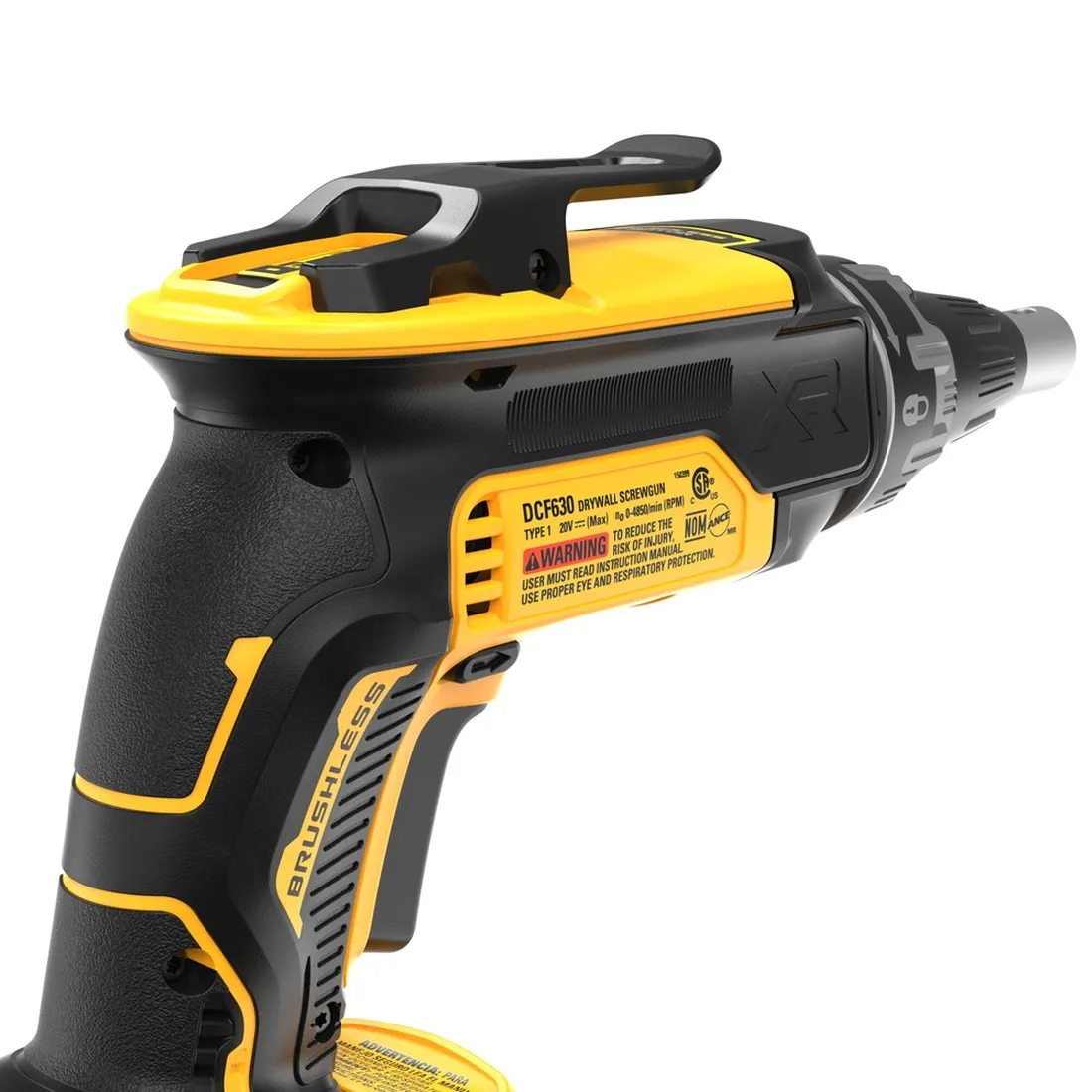 PARAFUSADEIRA PARA DRYWALL BRUSHLESS 20V MAX LI-ION DEWALT DCF630B
