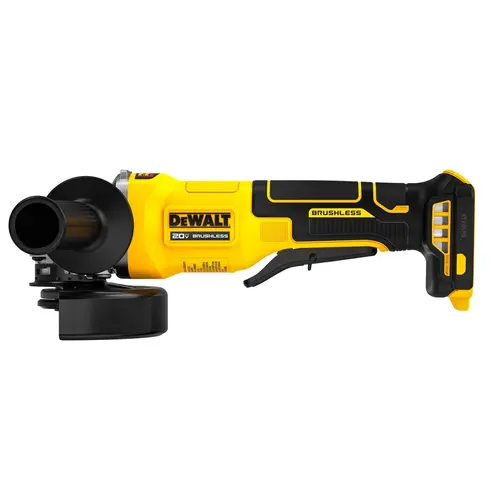 ESMERILHADEIRA 4.1/2” (115MM) 20V MAX LI-ION BRUSHLESS, SEM BATERIA E SEM CARREGADOR - DEWALT DCG408B