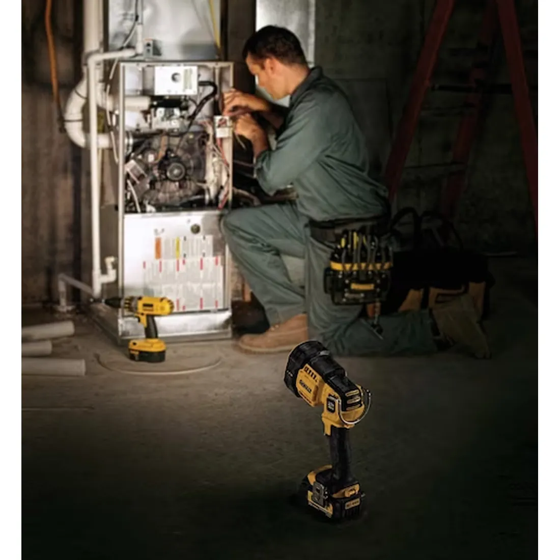 Lanterna/Refletor LED para local de trabalho 20V MAX DCL043 DEWALT