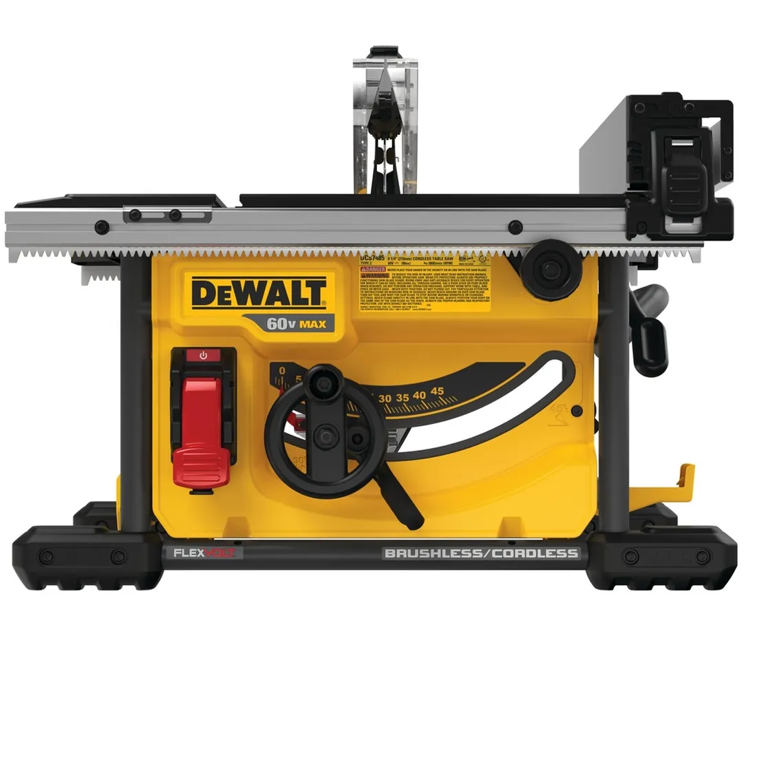 SERRA DE MESA 8.1/4 (210mm) 60V MAX FLEXVOLT DCS7485B DEWALT