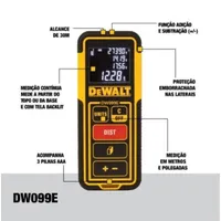 Trena a Laser 30m - DEWALT DW099E - imagem 2