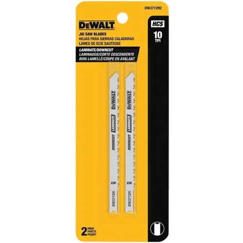 LÂMINA SERRA TICO-TICO ENCAIXE U 10 DENTES 2 PEÇAS - DEWALT DW3710H2 