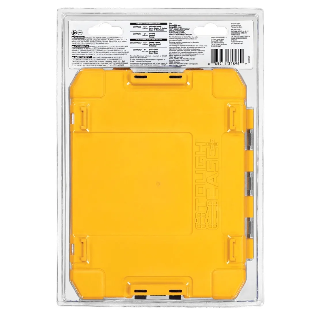 Jogo de acessórios para ferramenta Oscilante com 5 peças DWA4216 DEWALT