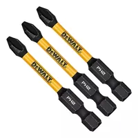 BITS PHILLIPS PH2 FLEXTORQ 2.1/4'' (5,7CM) CARTELA COM 3 UNIDADES DWAF2PH2IR3 DEWALT - imagem 1