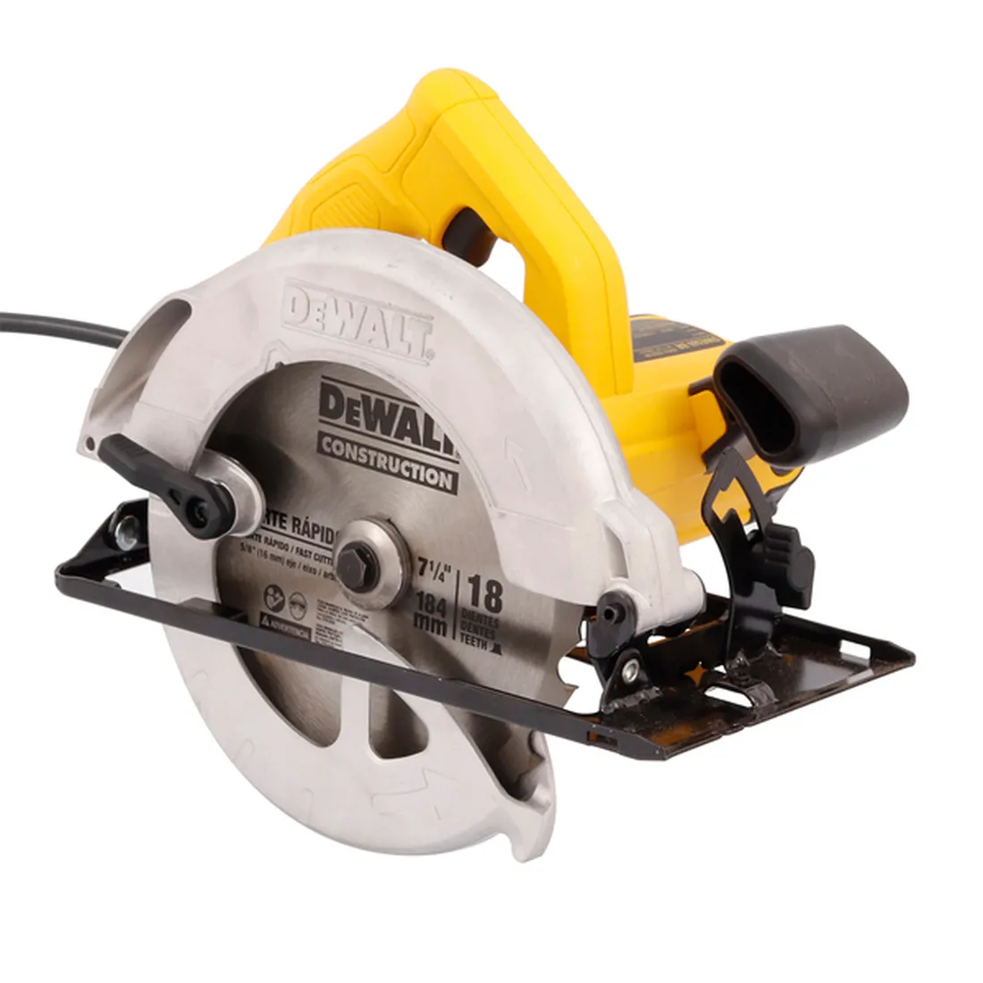 Serra Circular 7.1/4 pol. (185mm) 1.400 Watts 110V -DEWALT DWE560-BR