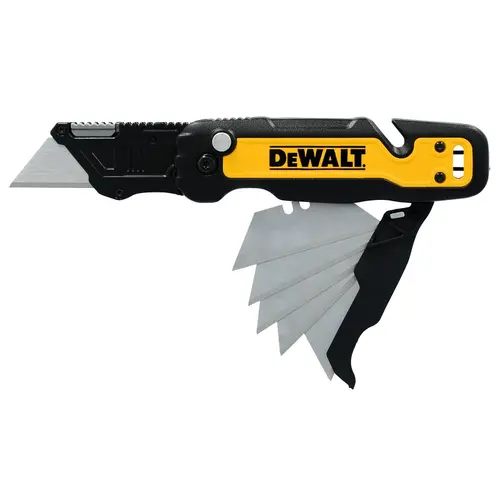 ESTILETE DOBRÁVEL PUSH & FLIP C/ ARMAZENAMENTO DWHT10992 DEWALT