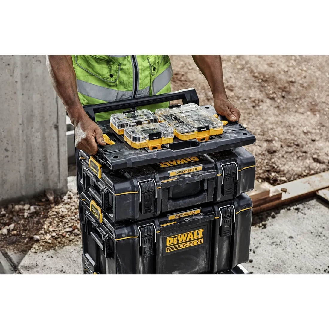 Adaptador TOUGHSYSTEM 2.0 para TSTAK DEWALT DWST08017