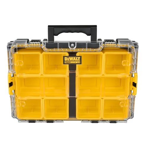 Organizador grande com tampa transparente ToughSystem 2.0 DEWALT DWST08040