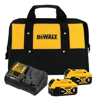KIT CHAVE DE IMPACTO 1/2" 812 NM + KIT DE BATERIAS CARREGADOR E MALETA DEWALT - imagem 4