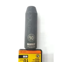 Soquete de Impacto 1/2" Longo 10mm DEWALT DWMT73943OSP - imagem 1